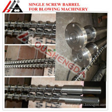 extrusion blow molding machine making barrels